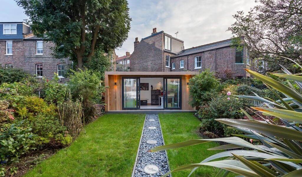 modern garden studio in London