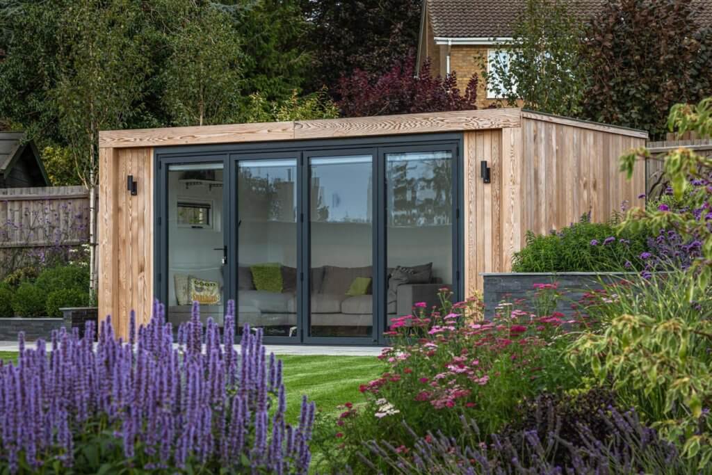 modern compact design garden room