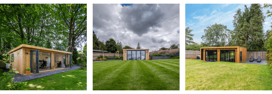 bi-fold door garden rooms